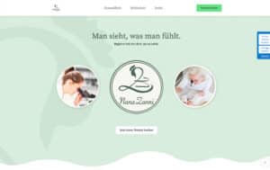 Referenzbild Webdesign Nana Zanni